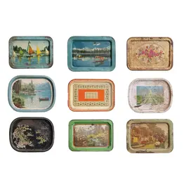 17 x 12" Decor Metal Tray DG0019