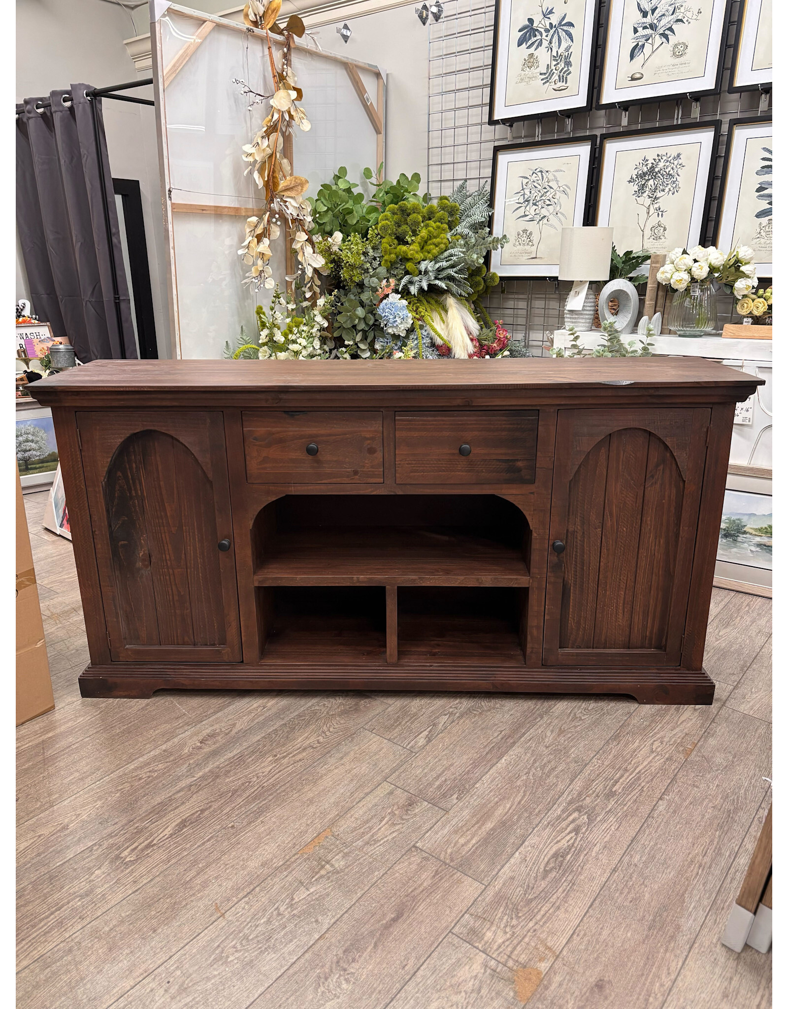 Frisco com 2404 72x18x36 2-door, 2-drawer console