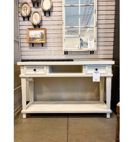 R6-CID-6153 BRANDON SOFA TABLE LT. Swiss Coffee