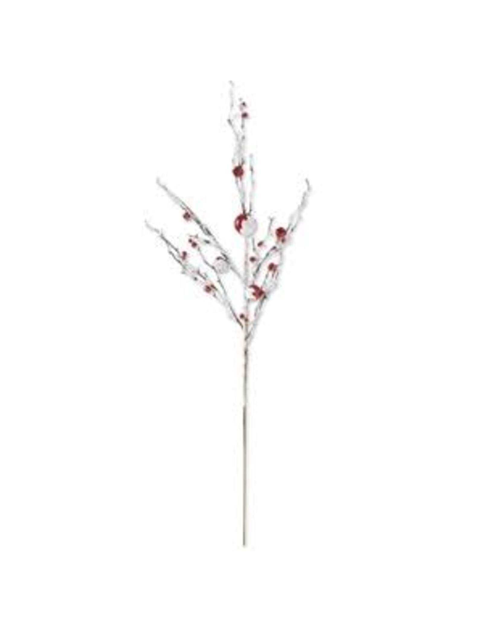 38.5" red Ornament & Bells Branch 55230A