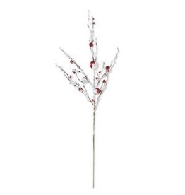 38.5" red Ornament & Bells Branch 55230A