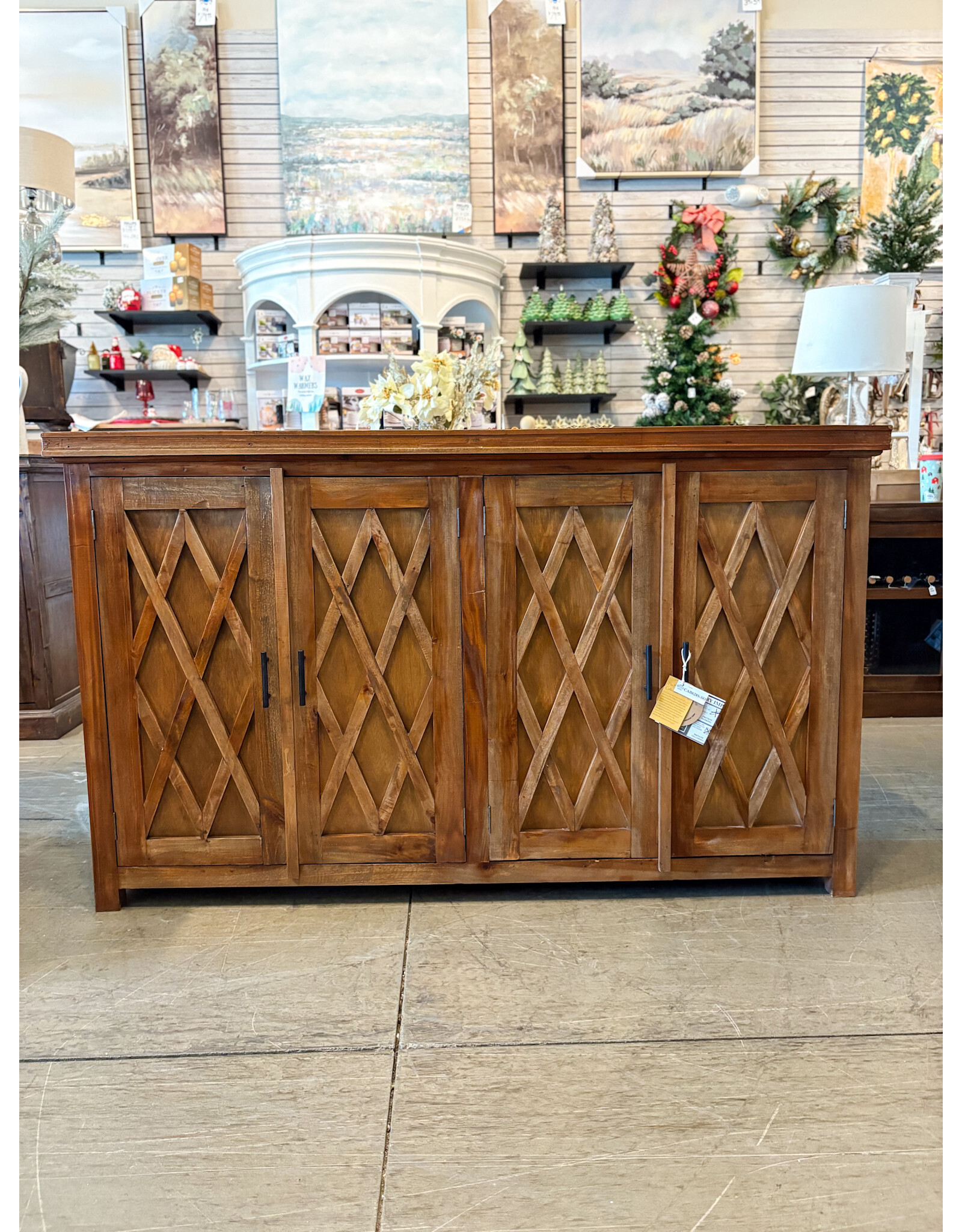CAB628 Augusta Credenza 66.5x15.7x39.3"H
