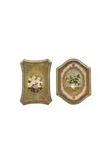 MDF Wall Décor w/ Flowers in Vase, 2 Styles DG1261A