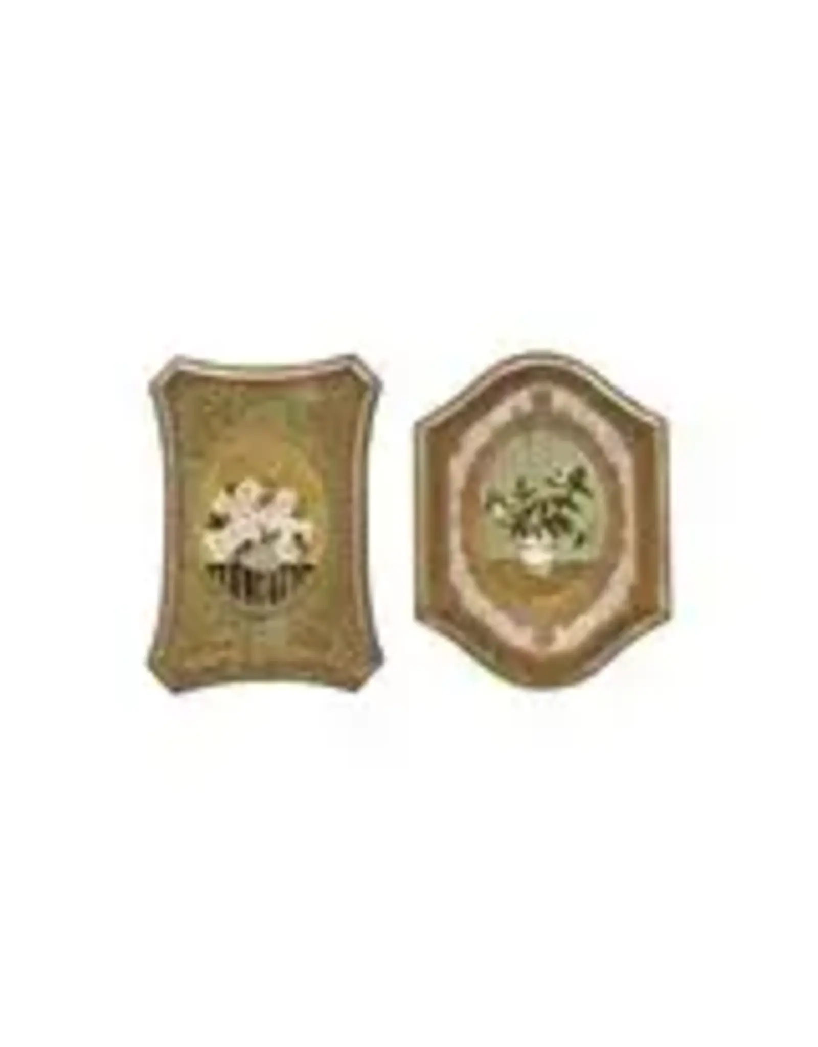 MDF Wall Décor w/ Flowers in Vase, 2 Styles DG1261A