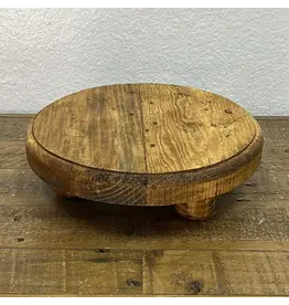 Wood Riser, Natural, Handmade