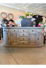 CAB641 Huntsville Credenza 4Doors 8Drw w/RG 81.5x18.8x36.2"H