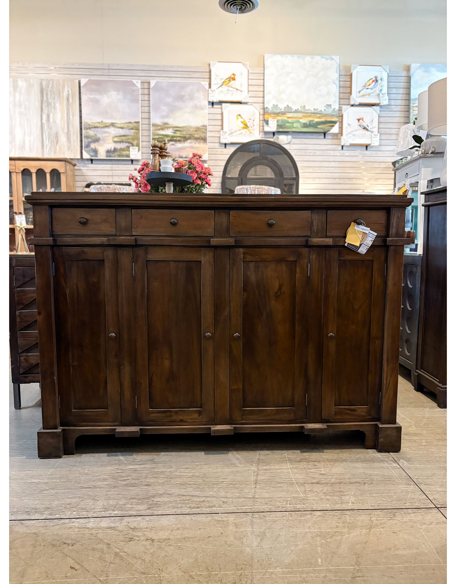 CAB427 Lannox Credenza 66.8x19.6x47.6"H