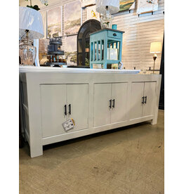 CAB633 Hilton Credenza 6Panel Doors 79.5x18.1x33.1"H