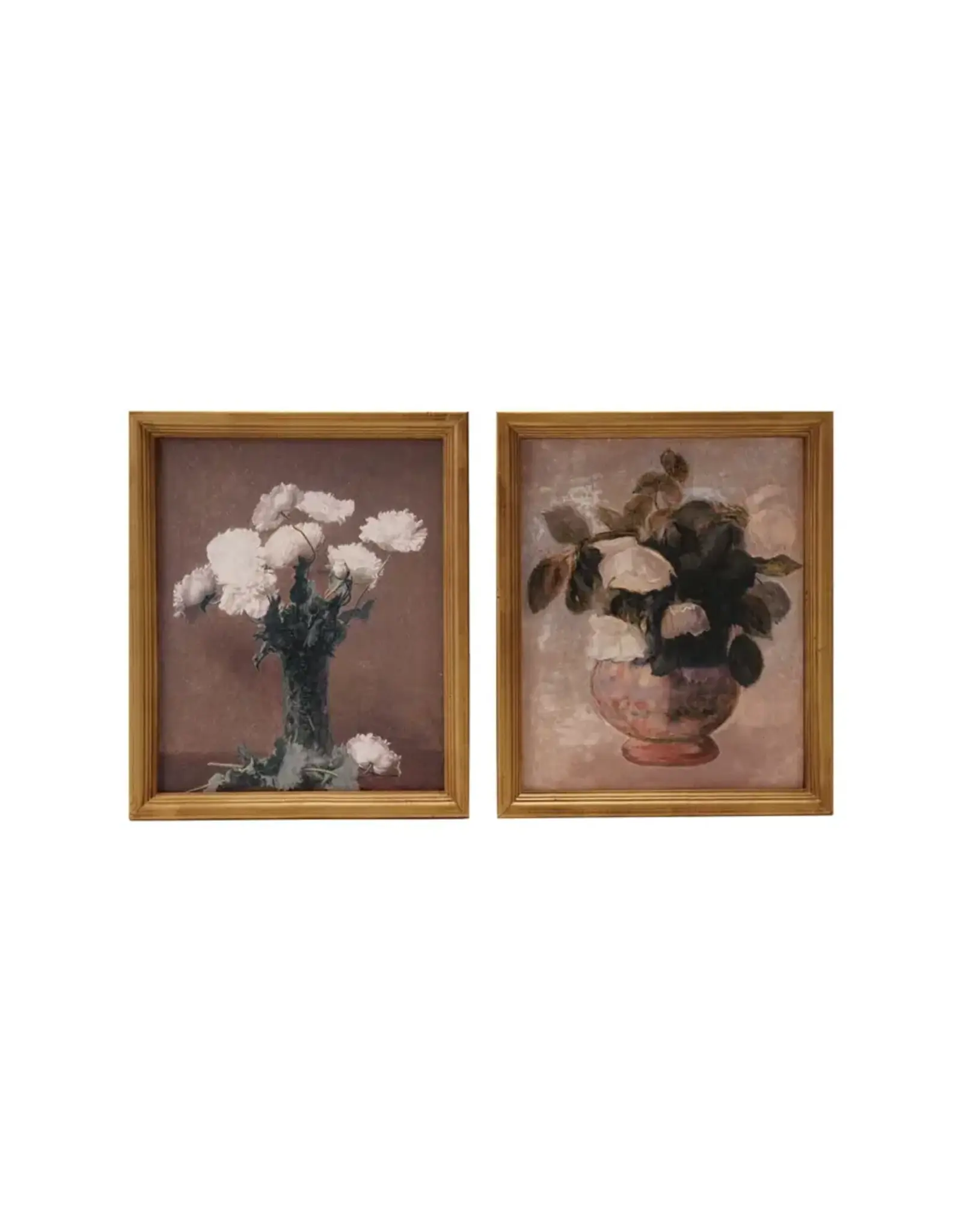 Wood Framed Wall Décor 9-3/4"W x 11-3/4"H, 2 Styles, Each DG0713A