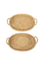 Hand Woven Tray w/ Handles AH1245