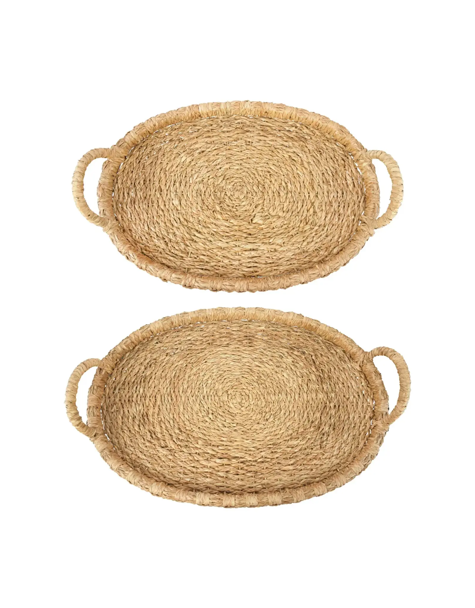 Hand Woven Tray w/ Handles AH1245