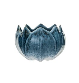 Stoneware Flower Shaped Planter DF8612