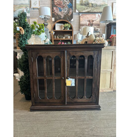 CAB495 Glazed Credenza 42.5x15x38.6"H