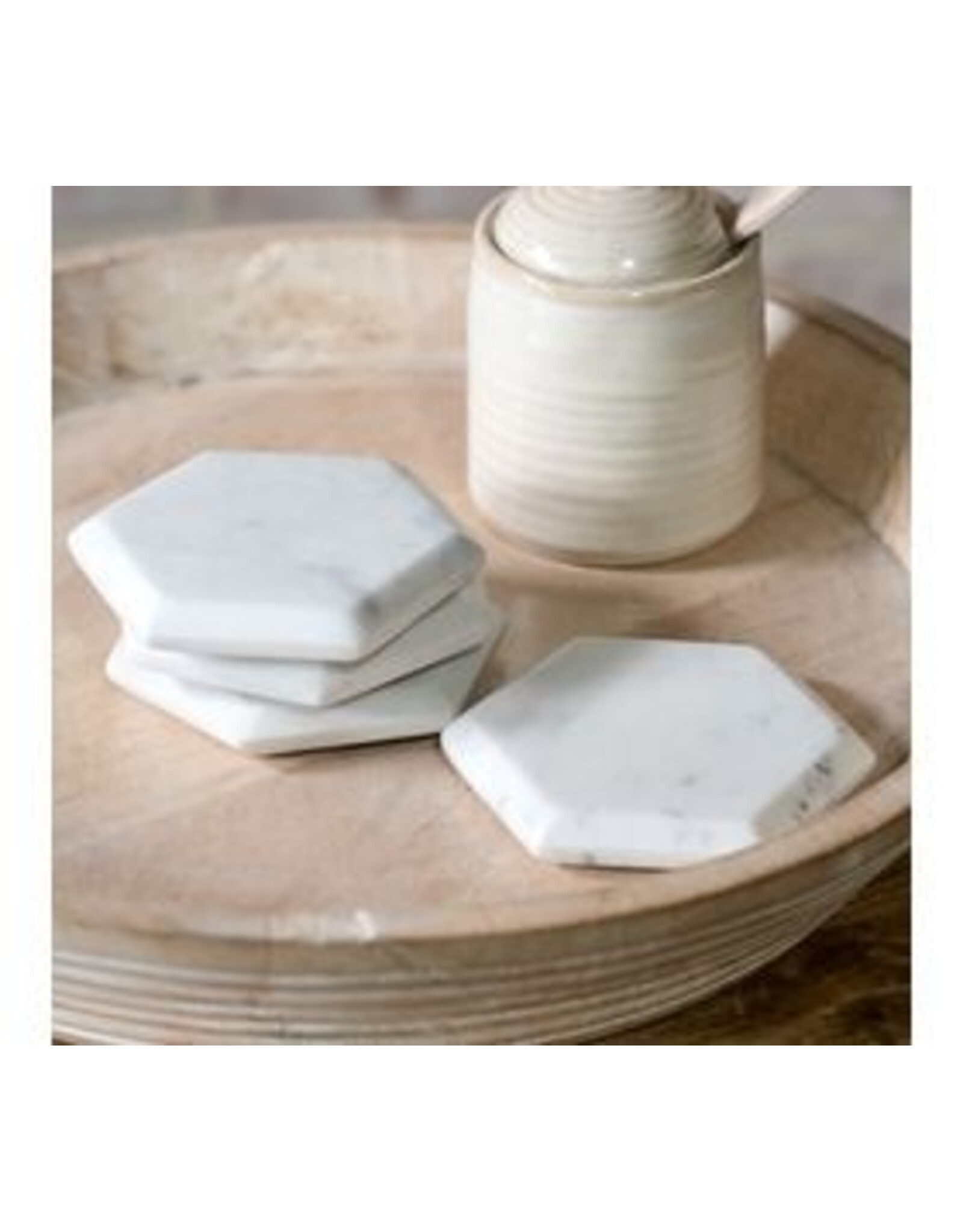 S/4 MARBLE COASTERS