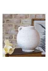 7.3" WHITE JUG VASE