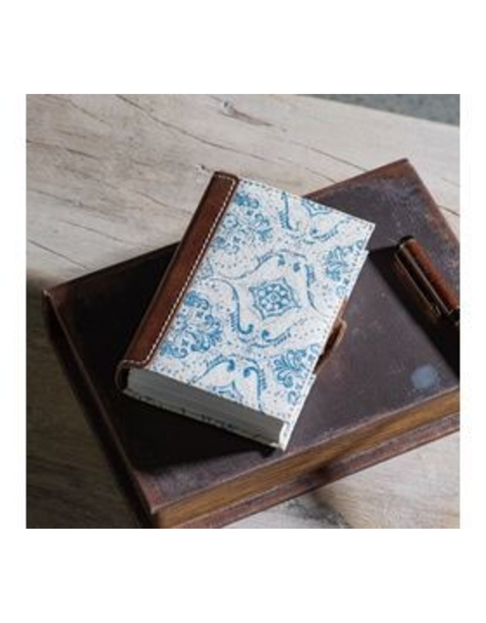 5.5" BLUE FLEUR CANVAS