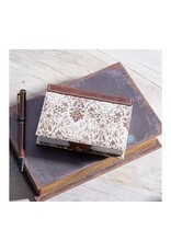 5.5" BROWN FLEUR CANVAS