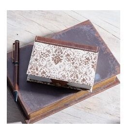 5.5" BROWN FLEUR CANVAS