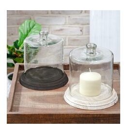 2 ASST. 9" CHEESE DOMES