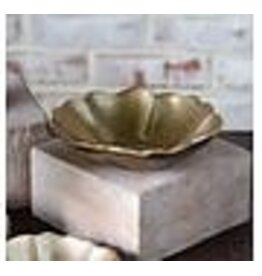 6.3" WAVY RIM GOLD BOWL