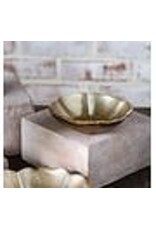 5" WAVY RIM GOLD BOWL