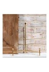 14" BRASS STRAIGHT BACK EASEL