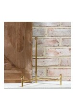 12" BRASS STRAIGHT BACK EASEL