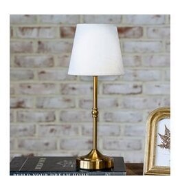 16" GOLD RECHARGEABLE LED LAMP