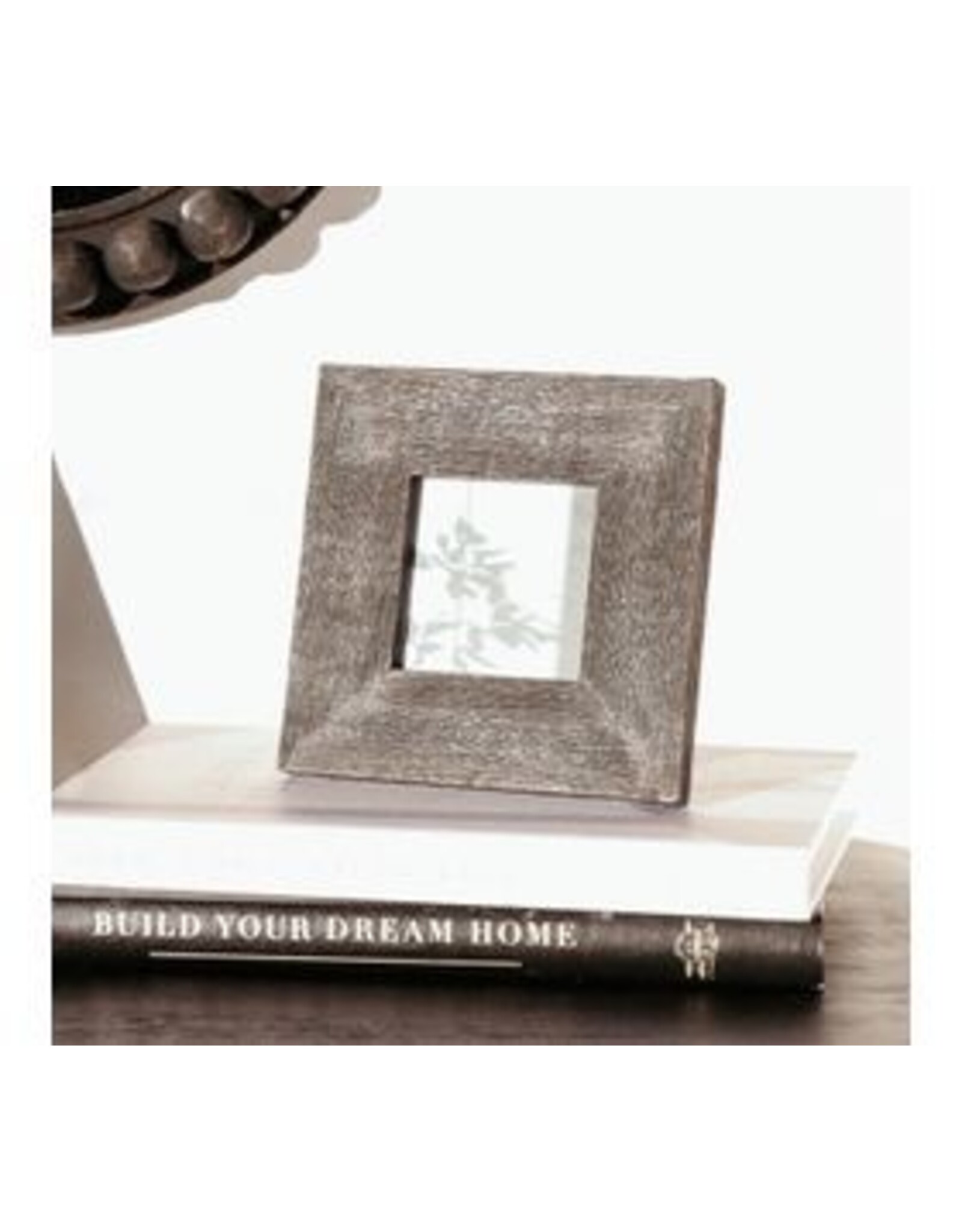 4 X 4 BLACK WOOD PHOTO FRAME