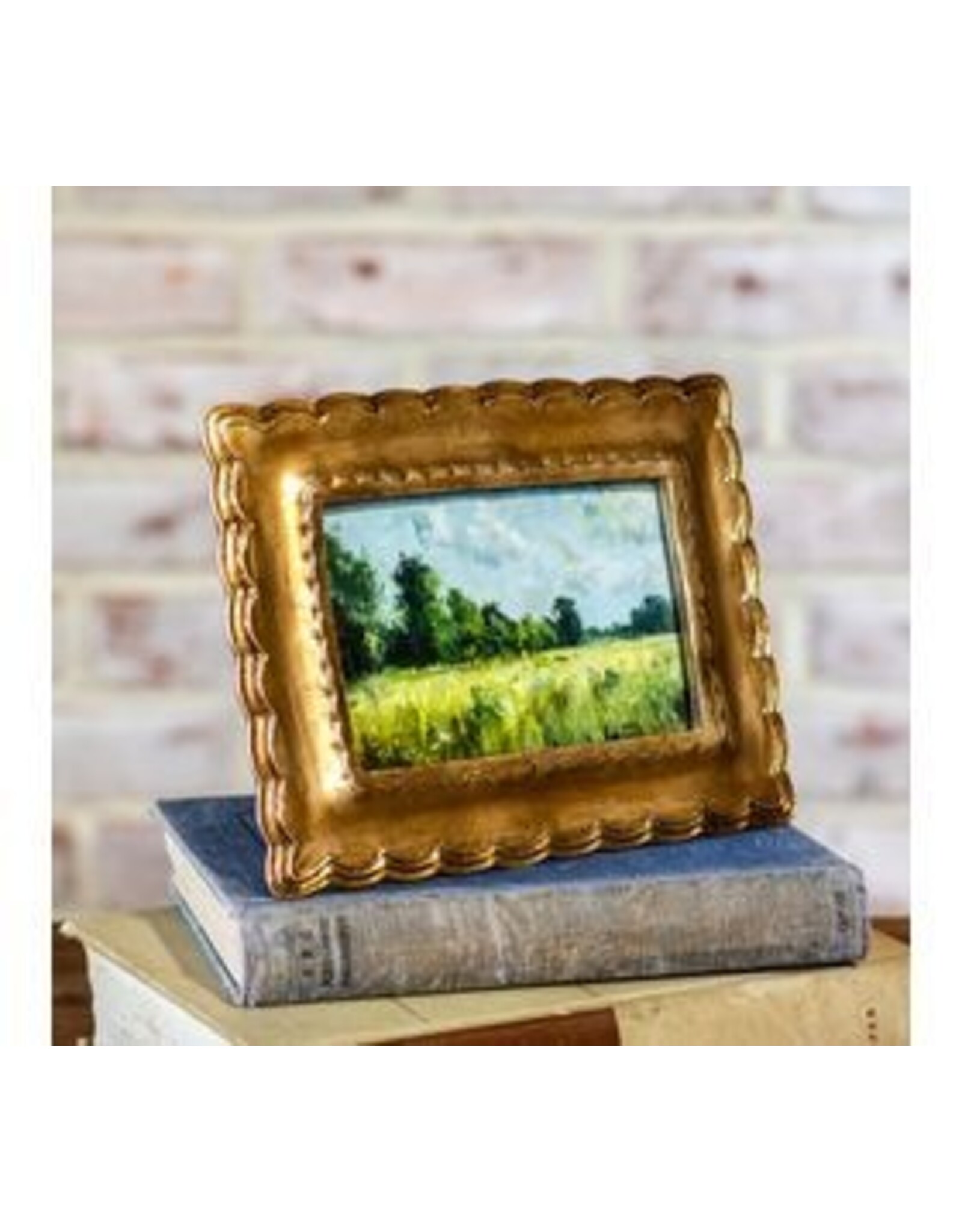 4 X 6 GD TRIPLE SCALLOP FRAME