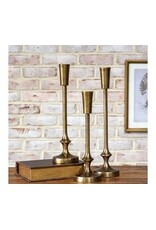 PDDI22-004 - GOLD FINISH CANDLE PILLAR - Small