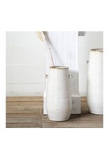 12.3" CERAMIC HANDLE VASE