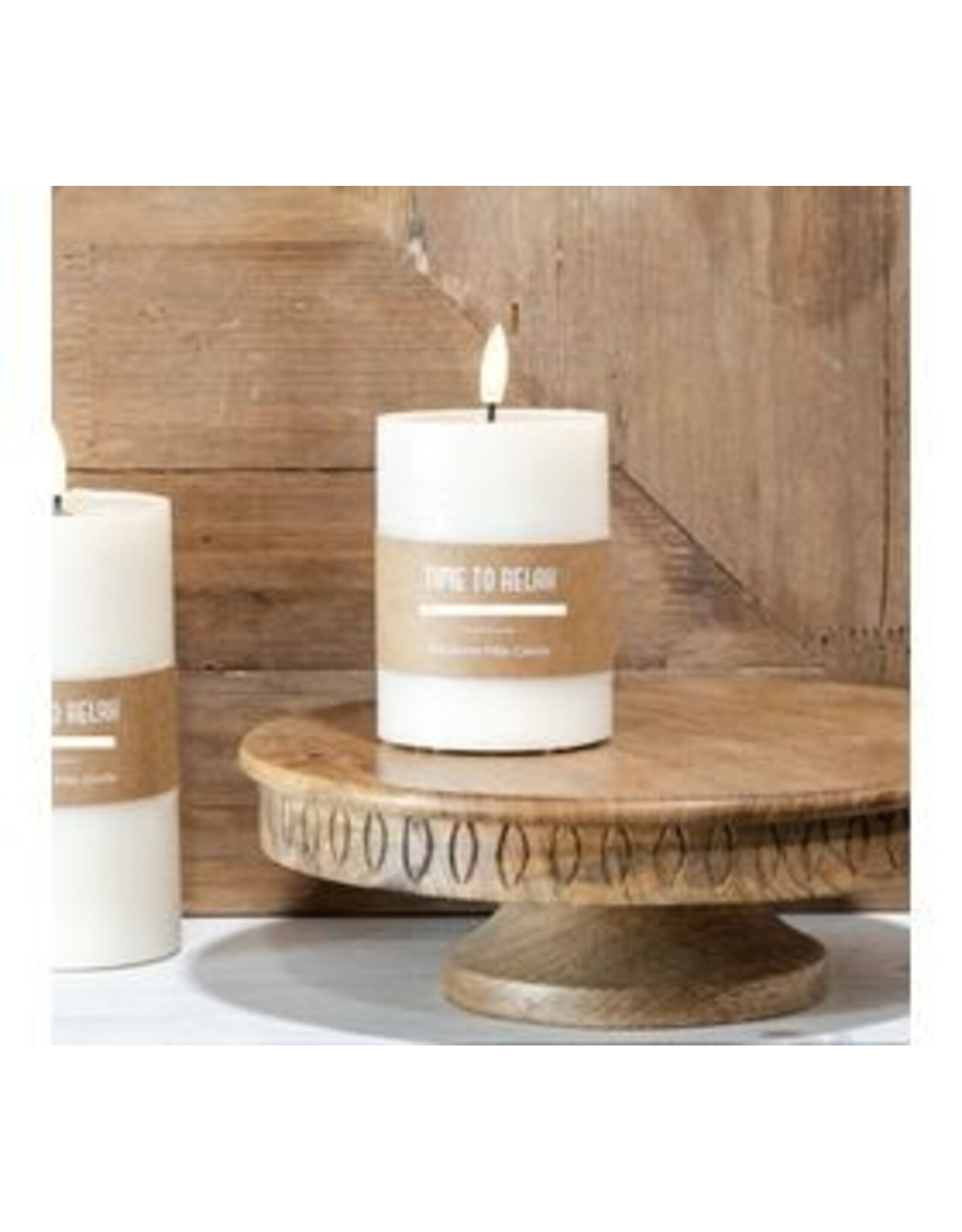 4" LED PILLAR CANDLE