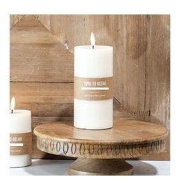 6" LED PILLAR CANDLE