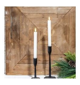 2 PC LED TAPER CANDLE SET