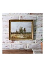 8" X 10" GOLD FRAME PRAIRIE LANDSCAPE