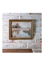 8" X 10" GOLD FRAME STREAM