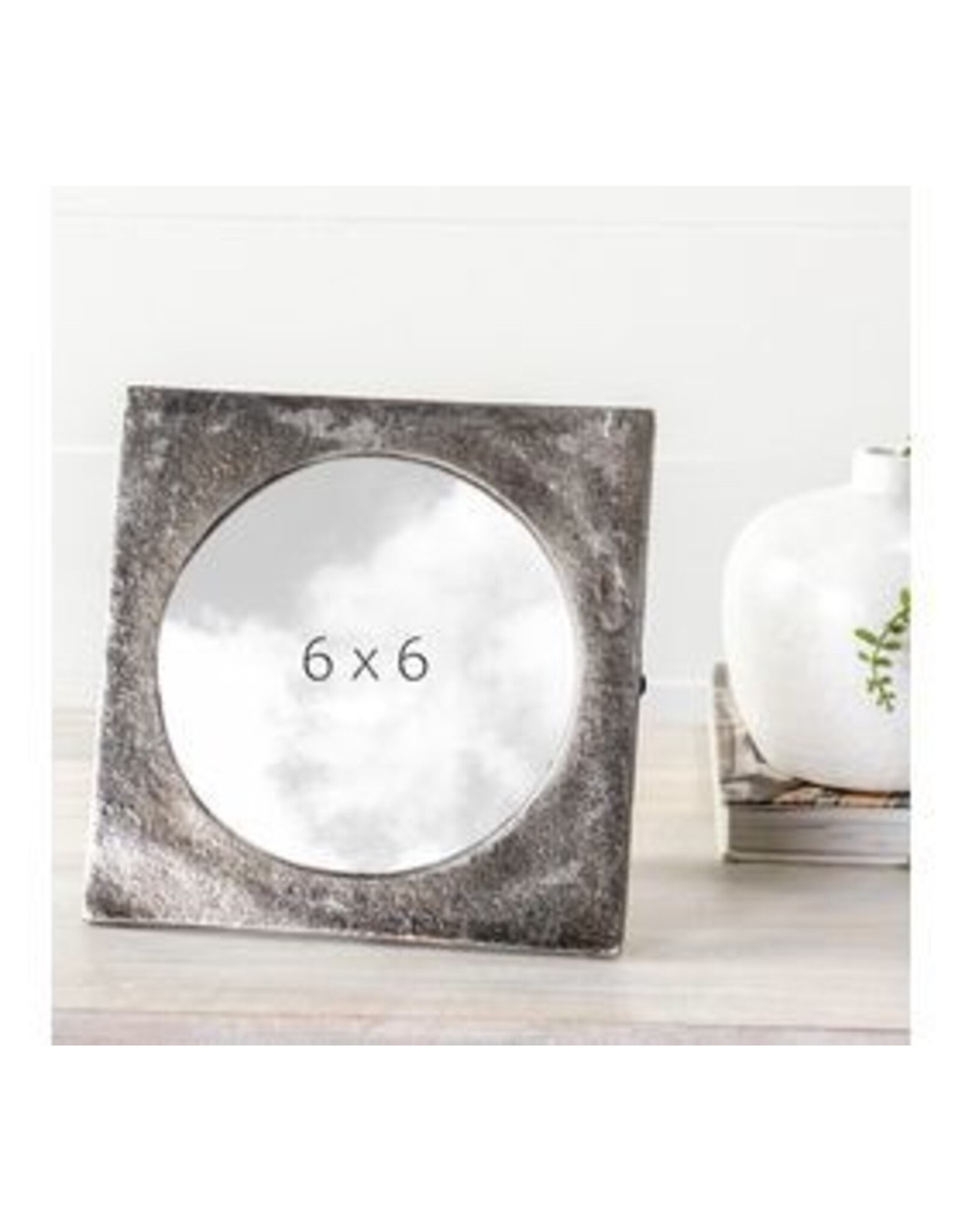 6 X 6 METAL PHOTO FRAME