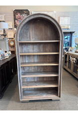LIB 2301 JULIA ARCH BOOKCASE Country Harvest	38 × 14 × 74 in