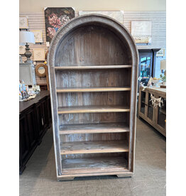 LIB 2301 JULIA ARCH BOOKCASE Country Harvest	38 × 14 × 74 in