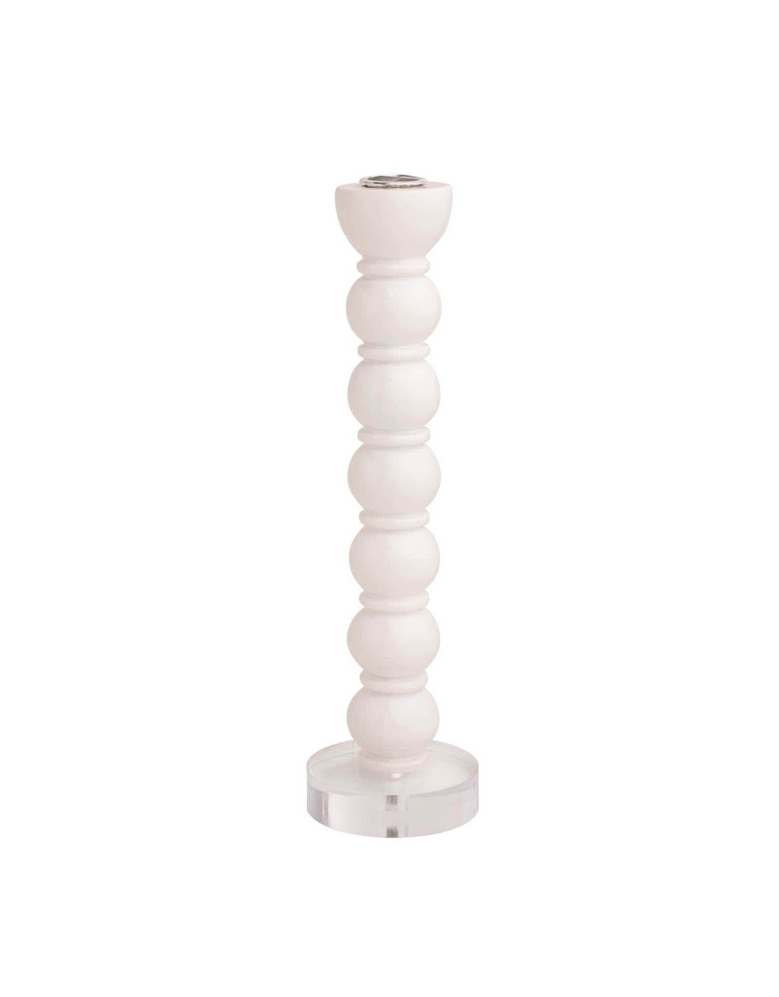 LG WHT RESIN TAPER HOLDER