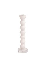 LG WHT RESIN TAPER HOLDER