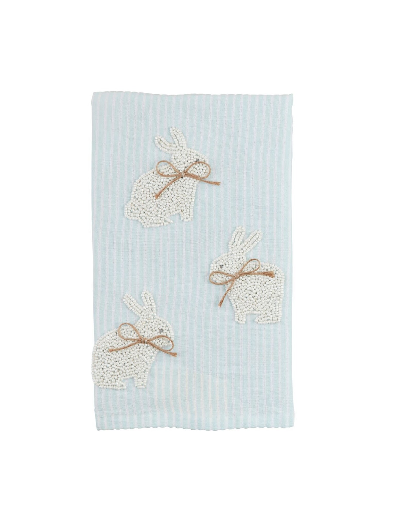 SEERSUCKER EASTER BEAD TOWEL