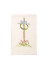EASTER CROSS W WREATH TOWEL