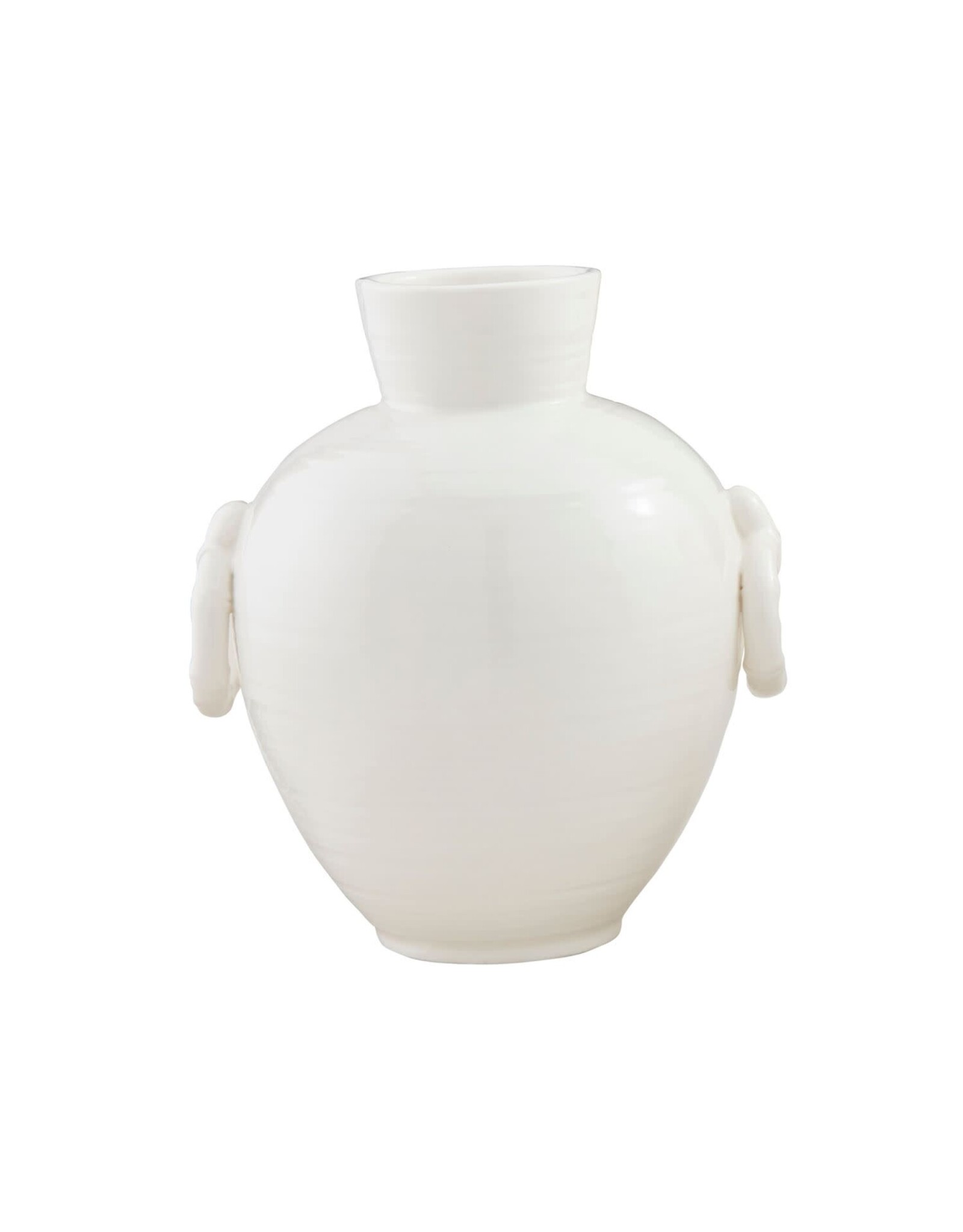 LARGE BAMBOO HANDLE VASE