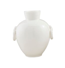 LARGE BAMBOO HANDLE VASE