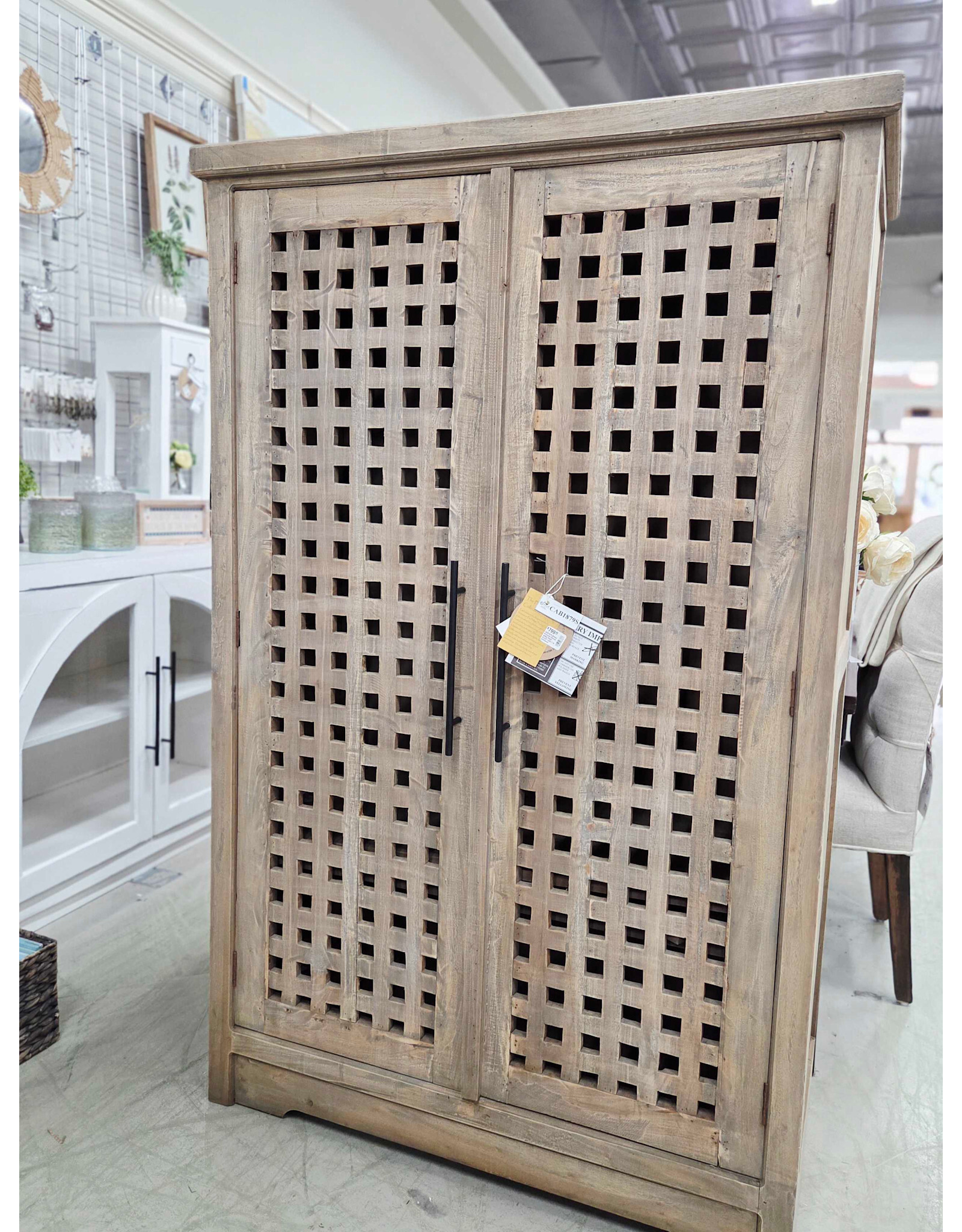 CAB1879 Bristol Armoire 2Doors w/Adj Shelf 41x20.1x64.1"H