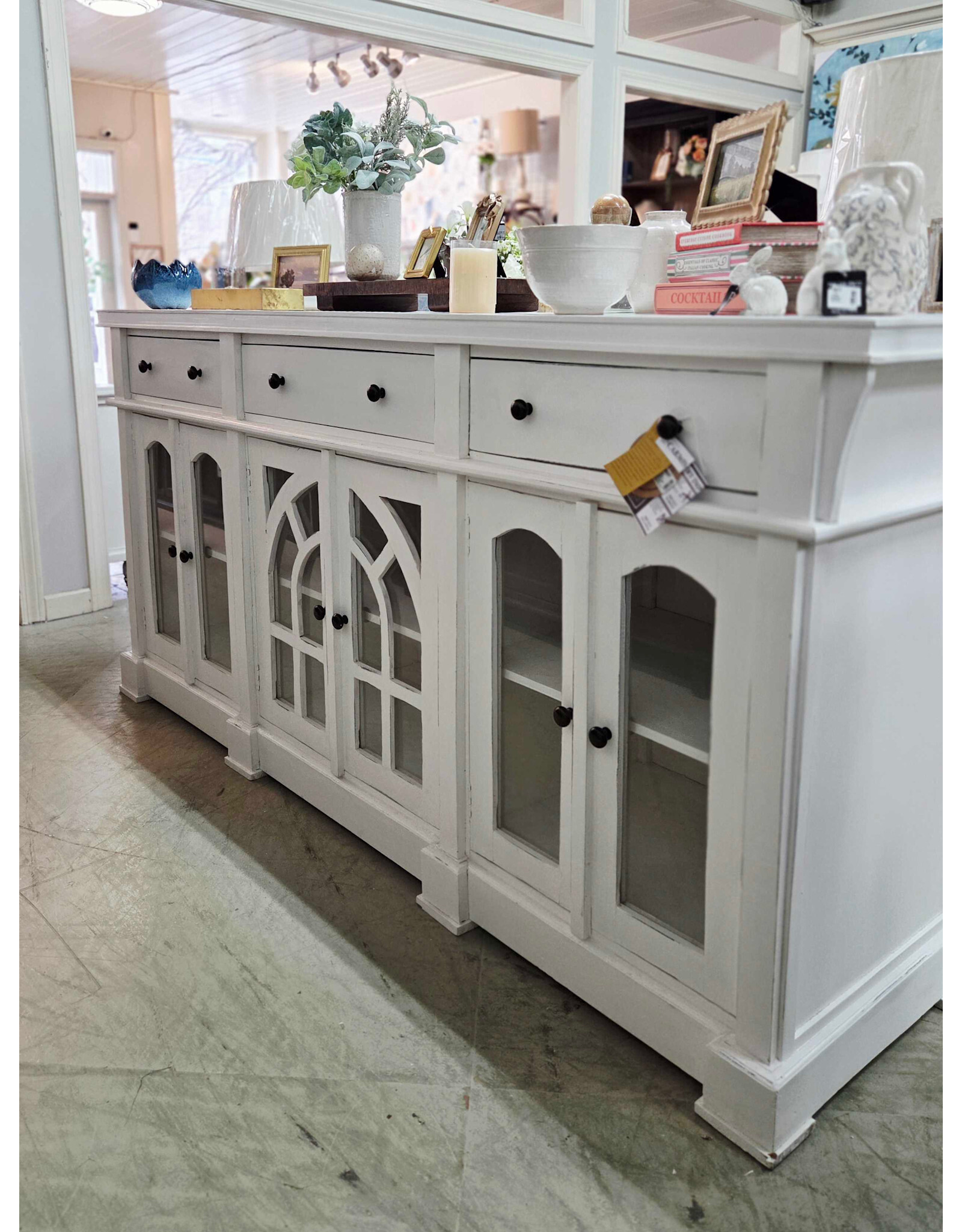 CAB365 Oversized Credenza 6GD 3drw w/RG 86.6x22x42.1"H