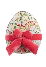 9.5in Decorative Egg Pink/Green