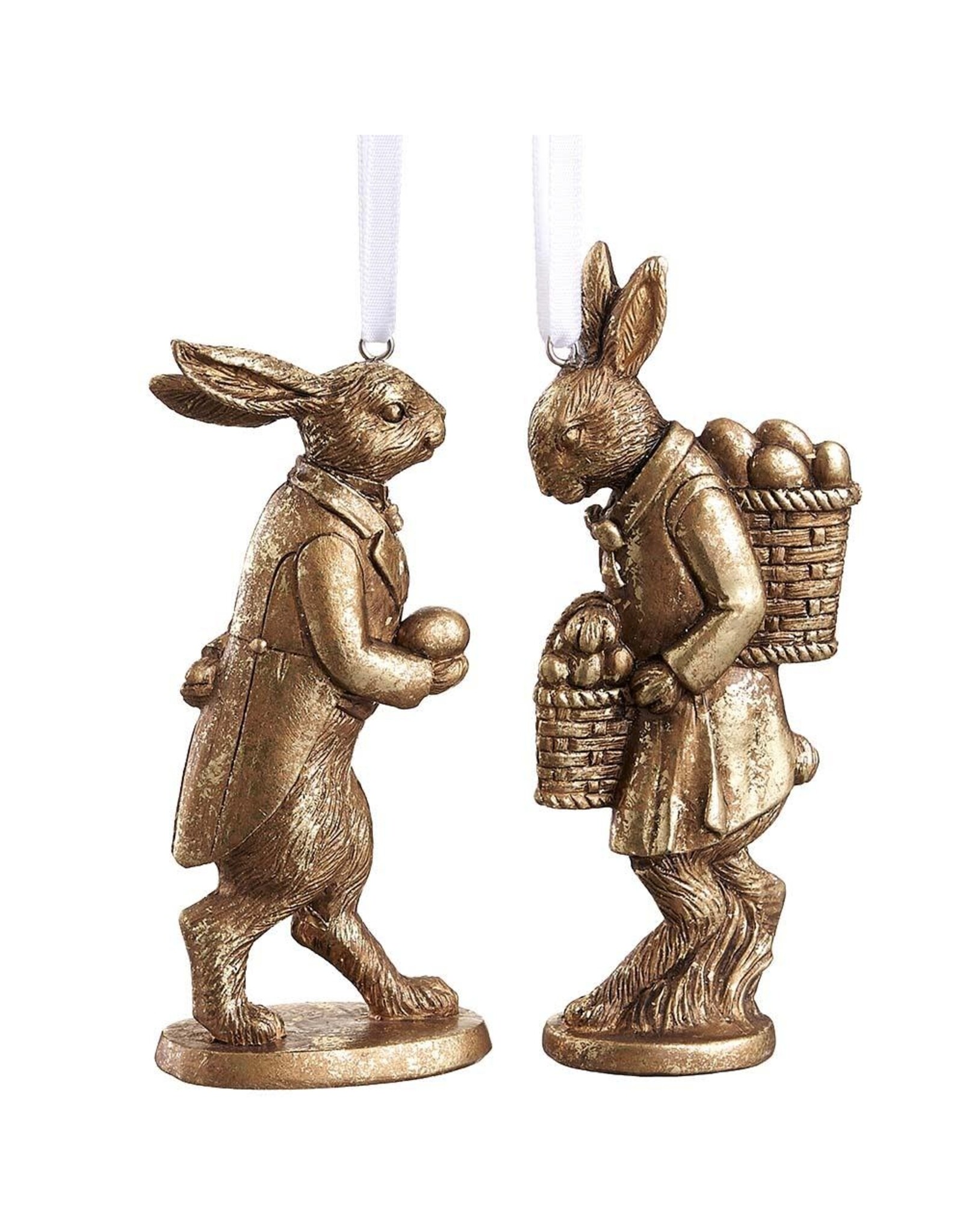 4.5in Bunny Ornament (2 asst)